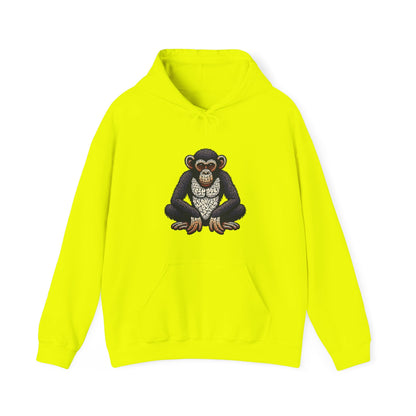 Designer Love Monkey Hoodie - Cool Graphic Animal Top, Ideal for Casual Outfits, Designer Hoodie