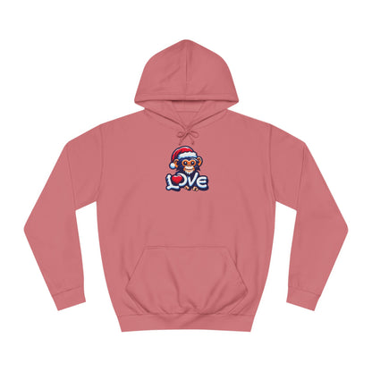Christmas Special - Stylish Love Monkey Hoody / Xmas Hoodie - Stand Out with Funky Design, Perfect for gifting to Fashion Enthusiasts