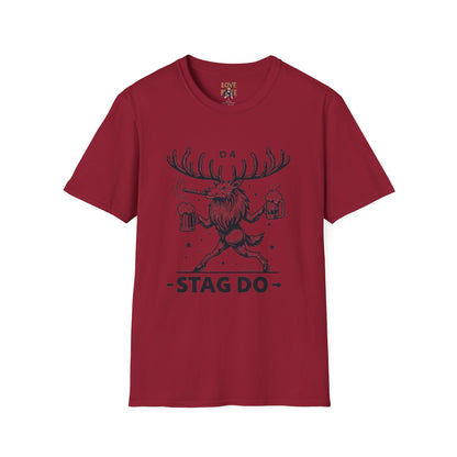 T-Shirt for Stag Do - Personalized Bachelor Party Crew Tees, Groomsmen Celebration Outfit, Unique Groom Gift