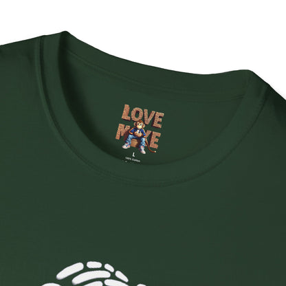 Designer Love Monkey T-Shirt - Fun Graphic Animal Top, Ideal for Casual Outfits, Designer Shirt