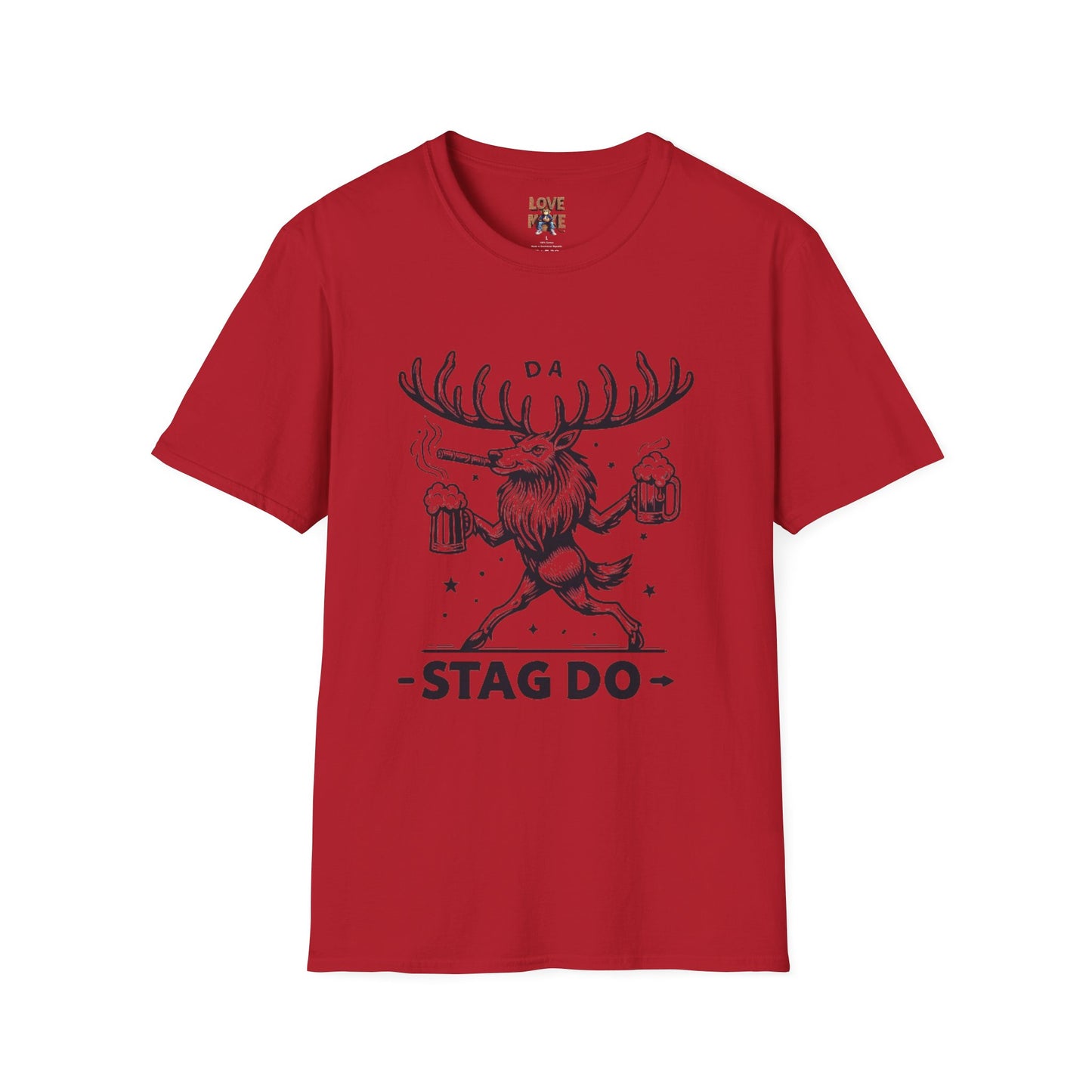 T-Shirt for Stag Do - Personalized Bachelor Party Crew Tees, Groomsmen Celebration Outfit, Unique Groom Gift