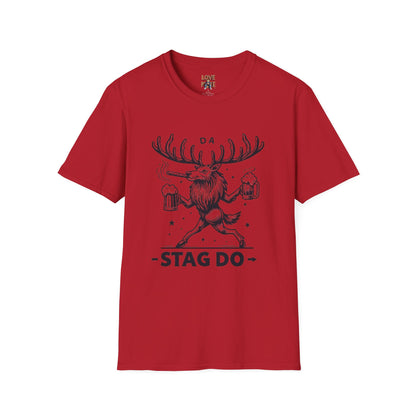 T-Shirt for Stag Do - Personalized Bachelor Party Crew Tees, Groomsmen Celebration Outfit, Unique Groom Gift