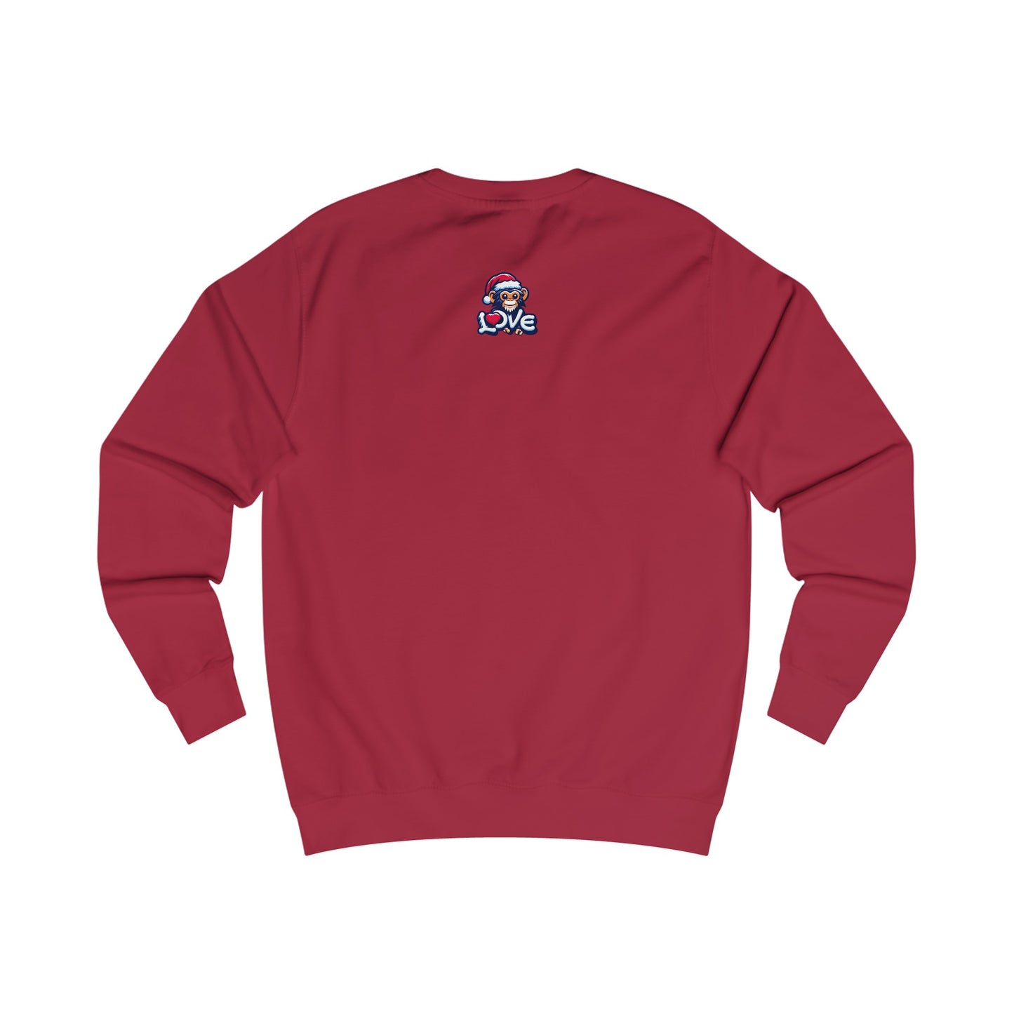 Christmas Special - Stylish Love Monkey Sweatshirt / Xmas Jumper - Stand Out with Funky Design, Perfect for gifting to Fashion Enthusiasts