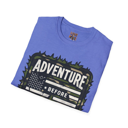 Adventure Before Dementia T-Shirt, Funny Retirement Tee, Travel Enthusiast Gift, Unique Present for Seniors
