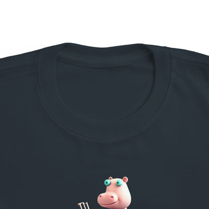 Pink Hippo Toddler's Fine Jersey Tee
