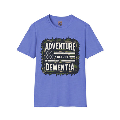 Adventure Before Dementia T-Shirt, Funny Retirement Tee, Travel Enthusiast Gift, Unique Present for Seniors