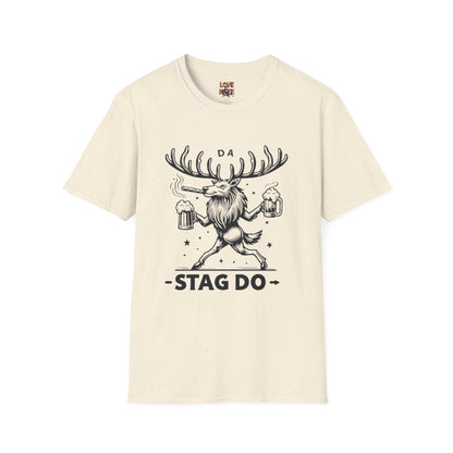 T-Shirt for Stag Do - Personalized Bachelor Party Crew Tees, Groomsmen Celebration Outfit, Unique Groom Gift